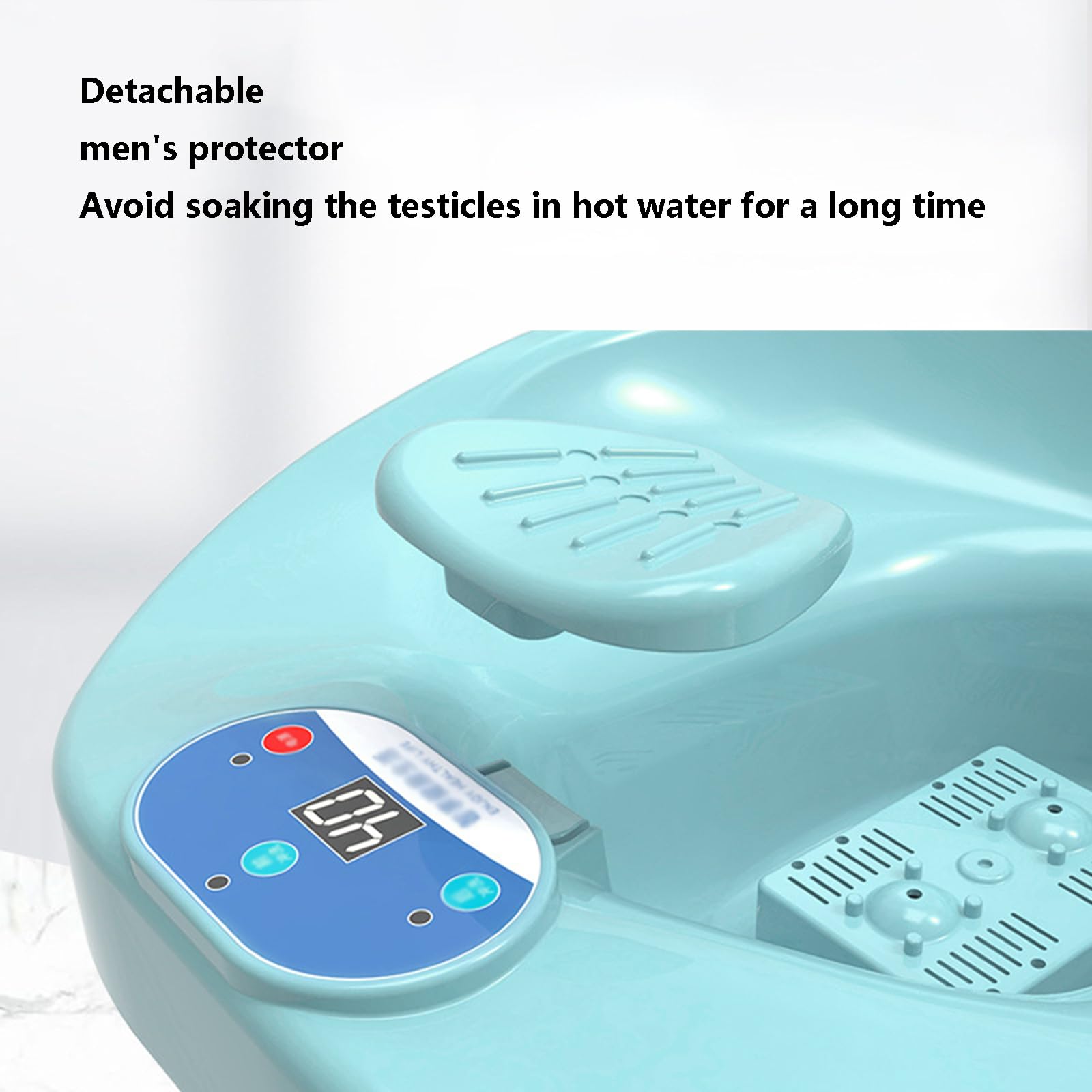 Vasca per Semicupio Bidet Portatile per WC Universale Bidet Portatile per Donne in Gravidanza Rialzo WC E Bidet in per Anziani E Disabili Adatto A Tutti I WC Standard