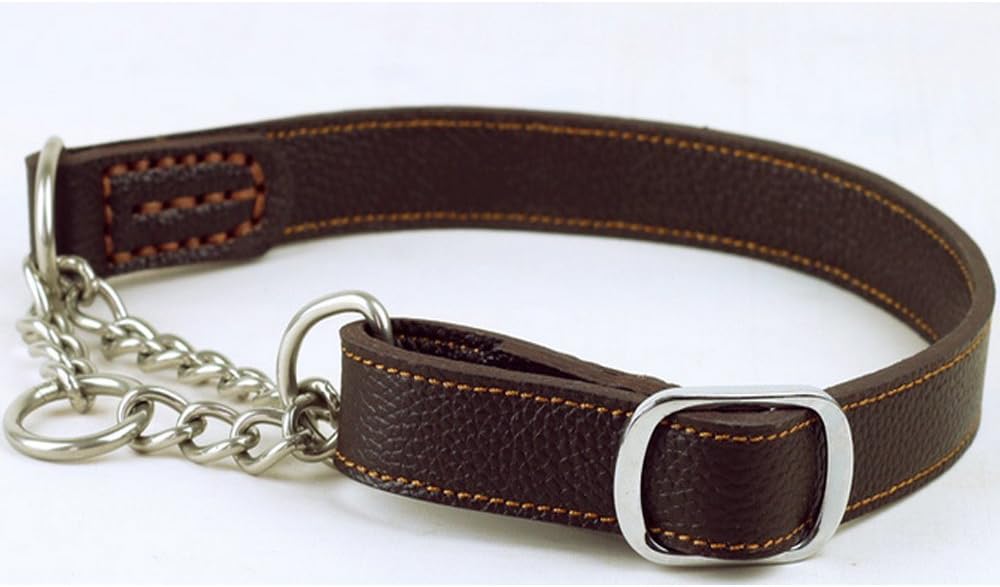 semi choke dog collar