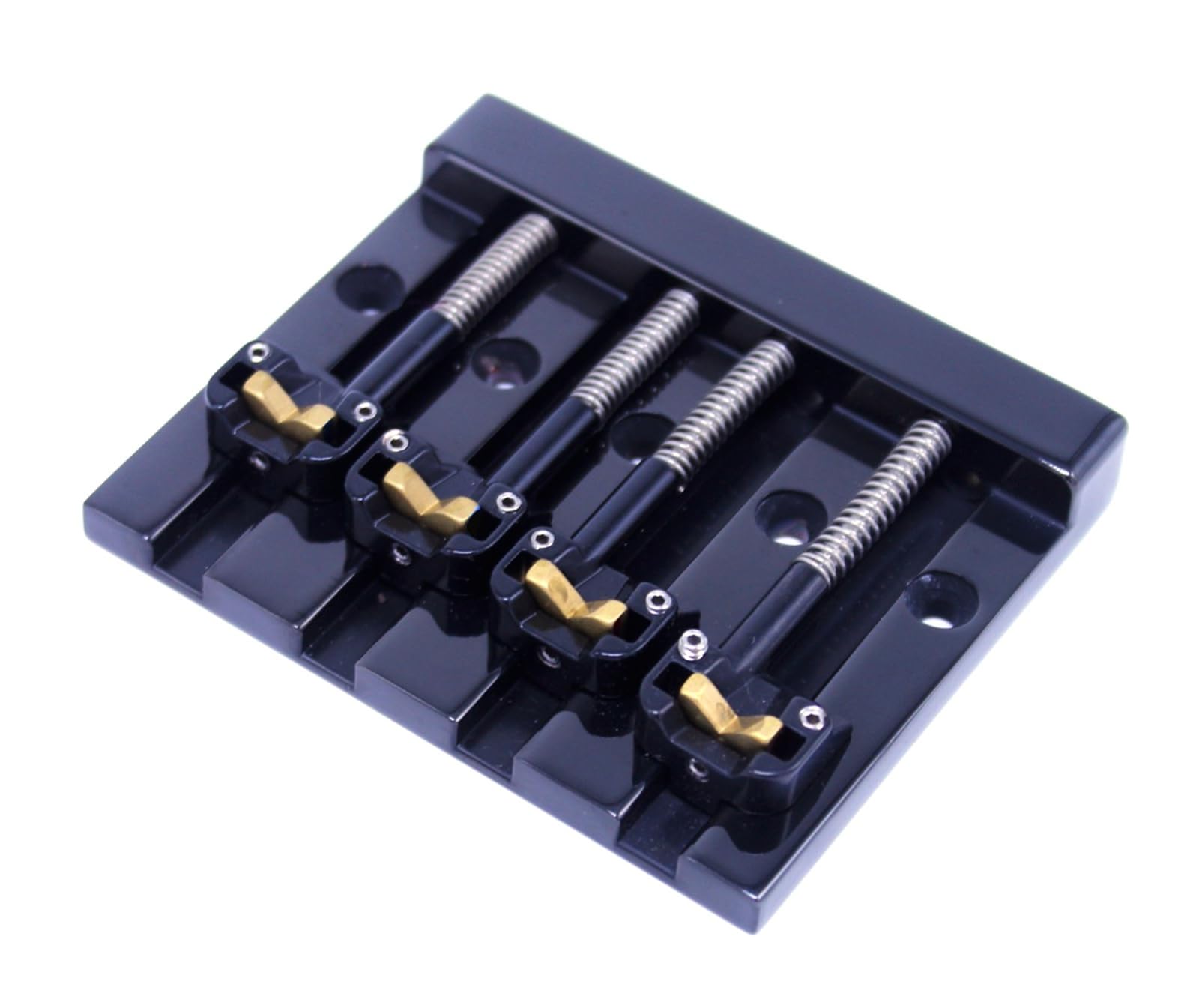 KickAss High-mass Bass Bridge for 5-bolt Fender, Black