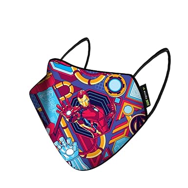 Airific N95 Washable and Reusable Mask | FFP2, 3 layer, designer face and pollution mask for kids and Adults | Tested at International Labs