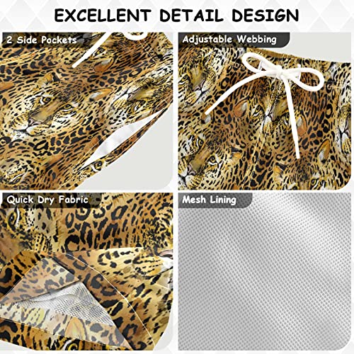 visesunny Tiger 3D Print Swim Trunks Boys Toddler Bathing Suits for Kids Swimwear Baby Boy Swimsuit Boys Swim Shorts3