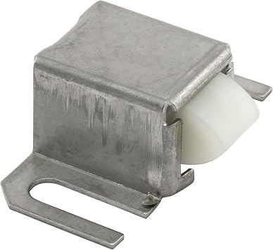 Prime-Line M 6014 1/2 In. x 1-5/16 In., Stainless Steel with Plastic Tip, Shower Door Single Pack