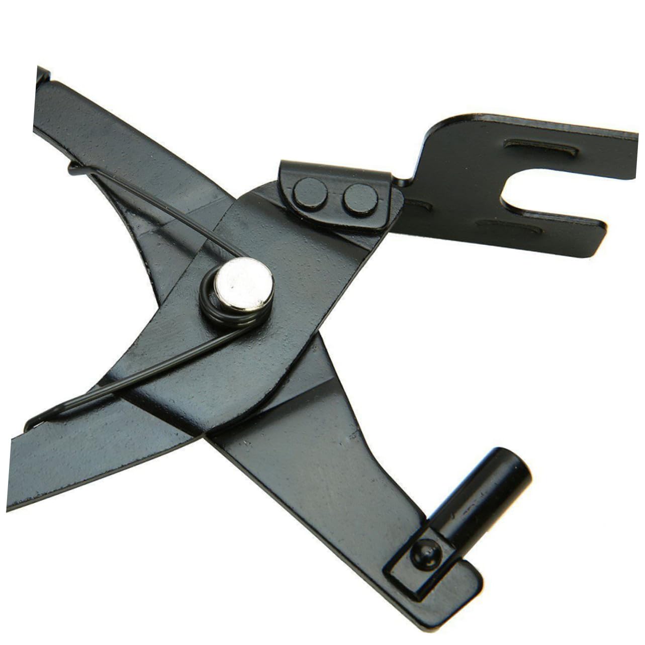 SHINEOFI Pinze Rimozione Ganci Scarico Auto in Acciaio Estrattore Supporti Gomma per Marmitta Strumento Regolabile Scivolo per Veicoli Leggeri e Commerciali