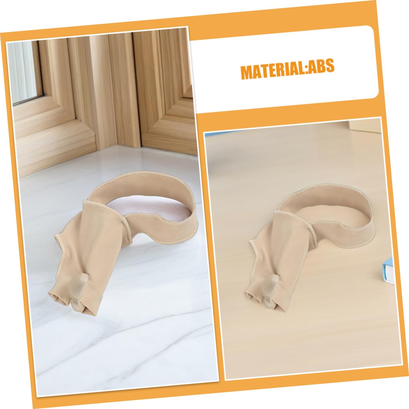 2 Pairs Toe Separator Socks Invisible Soft Toe Spreader for Men Women Comfortable Daily Use Fit for Everyday Shoes Promotes Natural Foot Health