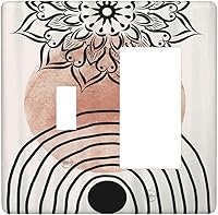 Vista 108 de Farmhouse Coffee Primitive Coffee Bean Kitchen 3 Gang Triple Interruptor de Luz de Palanca Cubierta de Placa de Pared Placa Frontal Eléctrica