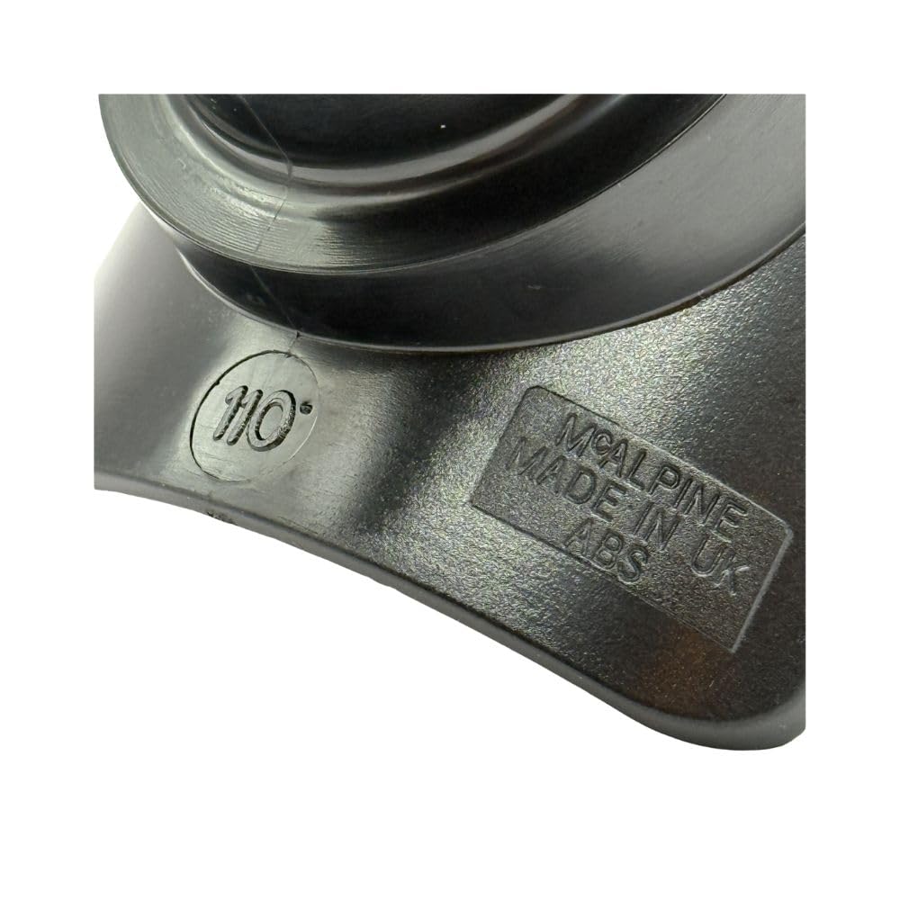 McAlpine BOSSCONN110-BL mechaniczne złącze do rur gruntowych - 3,5 cm, czarne