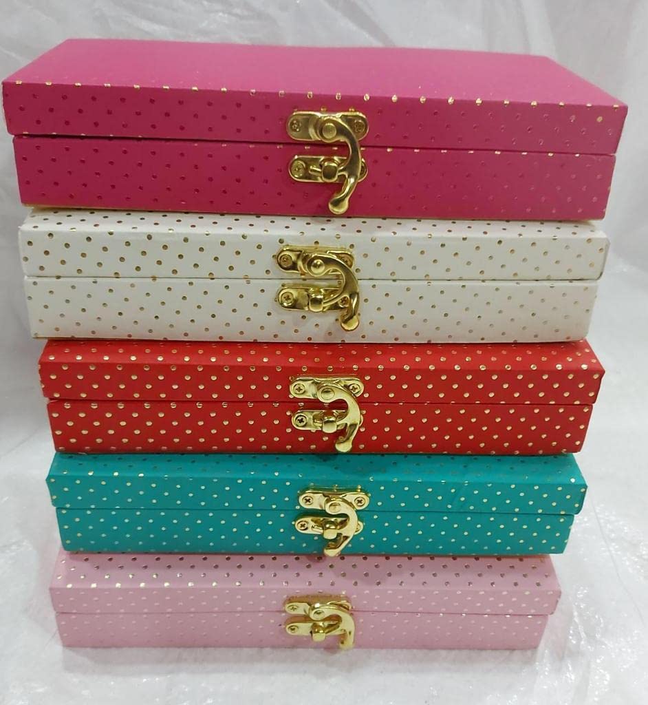 RN Creations Cash box/gift box/bangle box/multipurpose box(Design - Dotted) (PACK OF 2)-image-30
