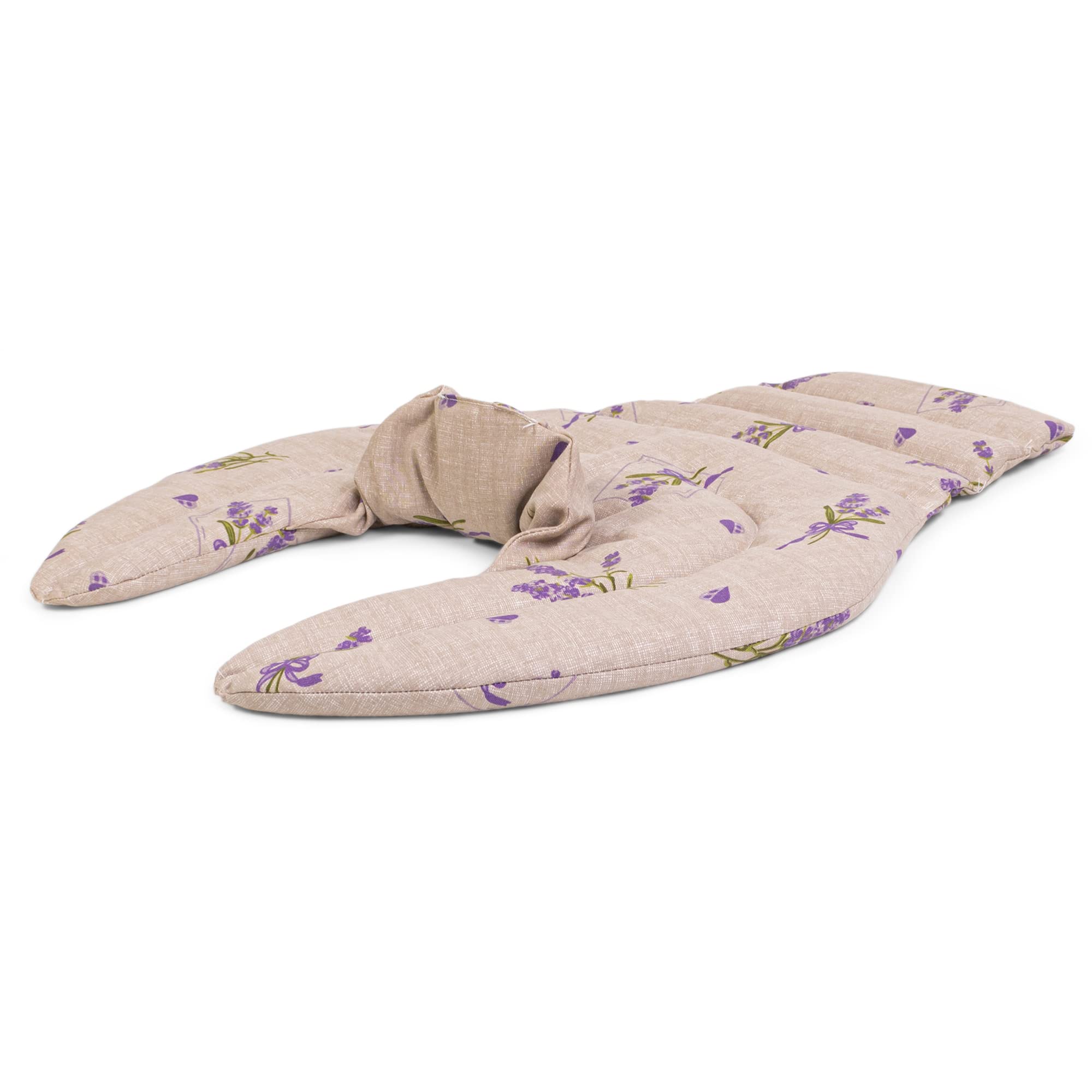 HWS - Cojín cervical térmico para cuello y hombros y espalda (aroma de cereza), color marrón