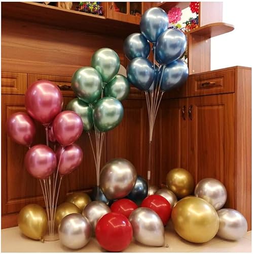 Miniatura 4 de Accesorios para globos, cadena de globos, de goma de PVC, para fiesta de cumpleaños, boda, telón de fondo, decoración de cadena de globos, 1 rollo