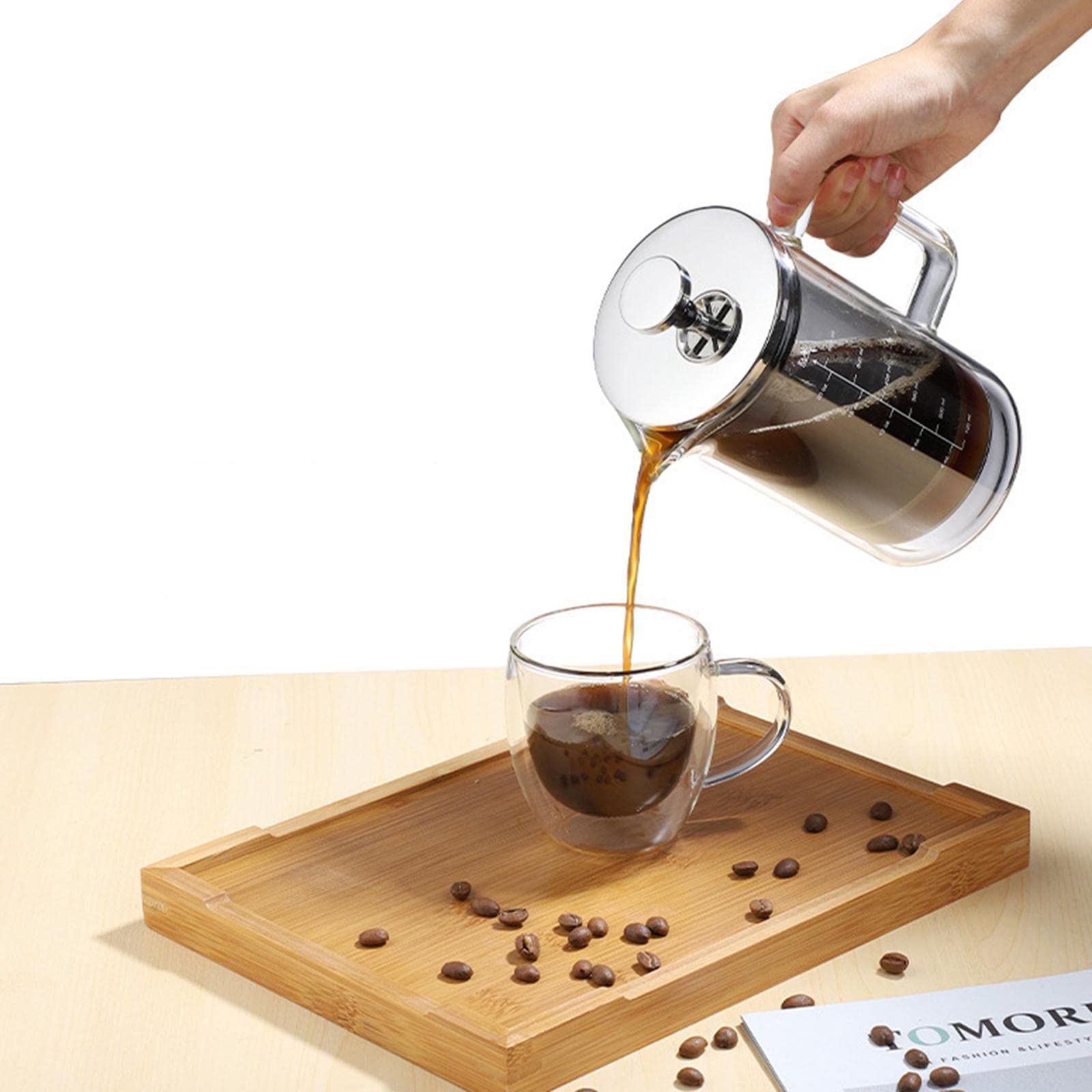 rockible Kaffeefilter Papierloses Kaffeefiltersieb Edelstahl Pour Over Kaffeebrüher Teesieb Feines Kaffeezubehör Und Rostfrei für