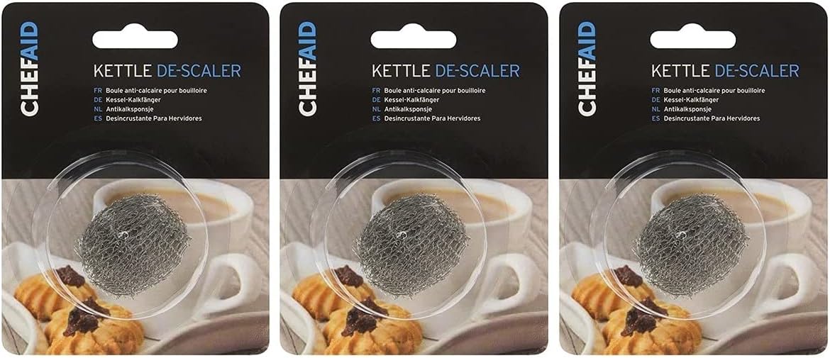Chef Aid 61E41402 Stainless Steel Kettle Descalers, Pack of 3 Amazon