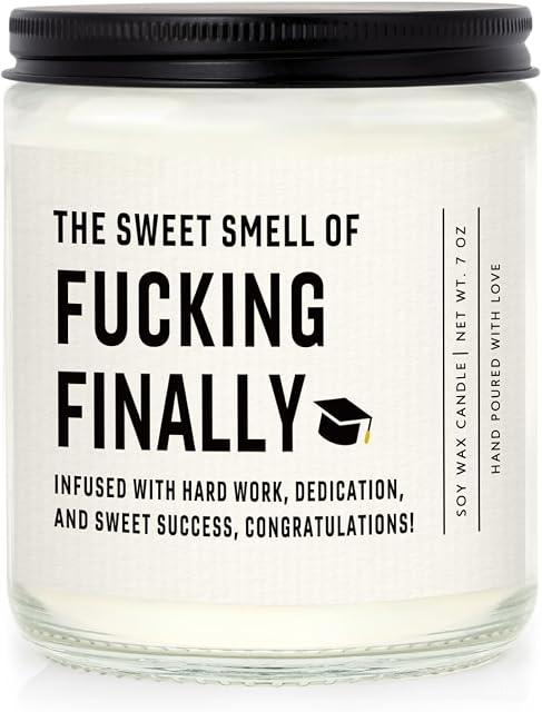 Funny Graduation Candle