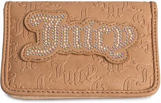 Juicy Couture Women's Slim Elongated Bifold Wallet (String of Pearls Cafe)
