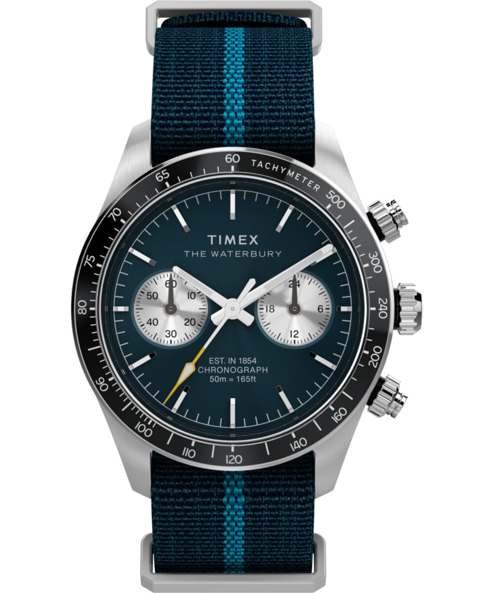 Timex Men's Chronograph Quartz Watch Waterbury Heritage