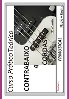 Curso Prático Teórico Contrabaixo 4 Cordas [não destro]