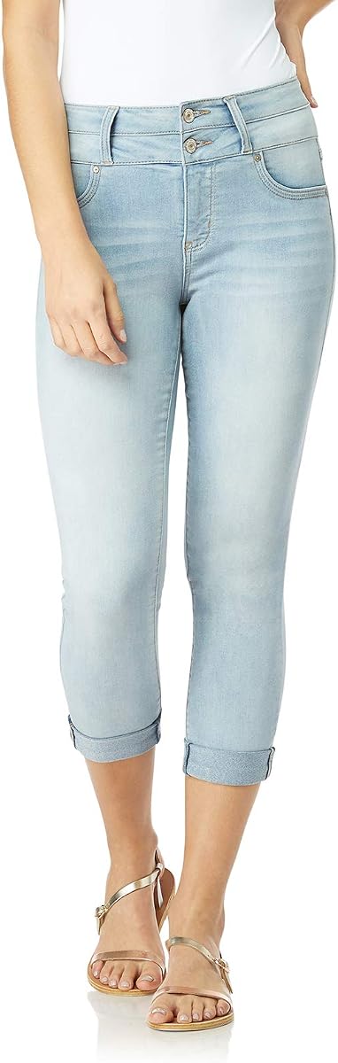 WallFlower Sassy Cropped Jeans for Women, Sizes 0-24