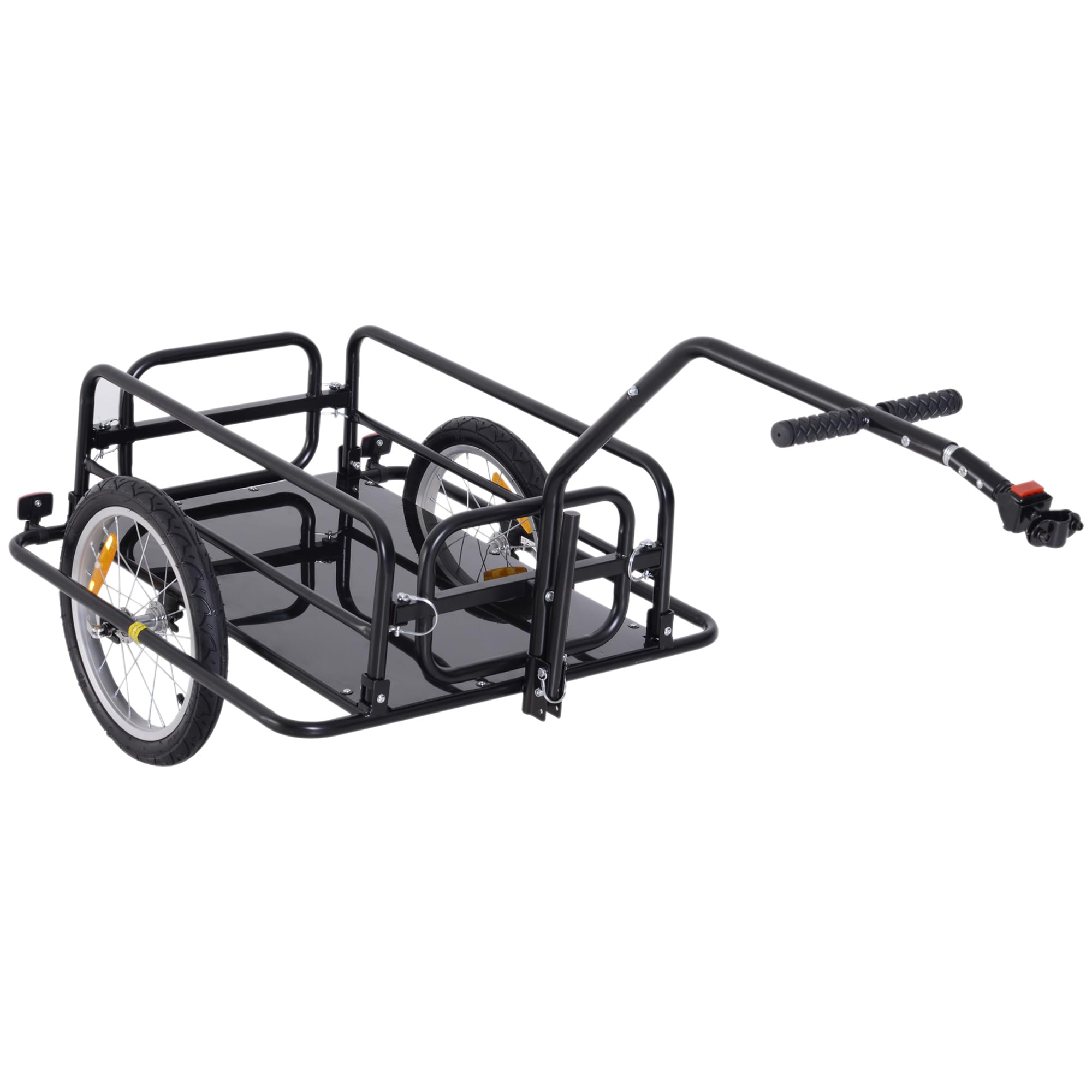 Aosom Bike Cargo Trailer Heavy-Duty