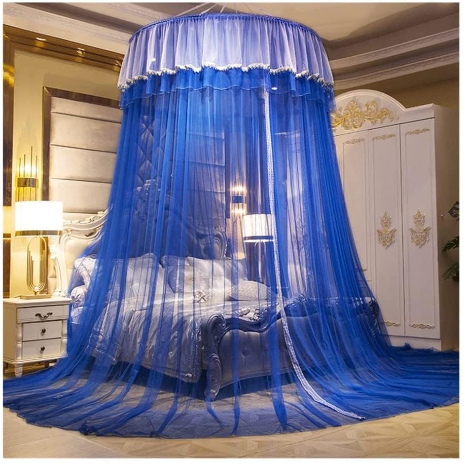 Moustiquaire de lit en dôme pour créer une chambre de princesse