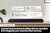Barra de sonido Samsung, serie B (HW-B400F), 2.0 canales con woofer integrado, mejora de voz y modo nocturno, expansión de sonido envolvente, sonido adaptable, cine y juegos 7
