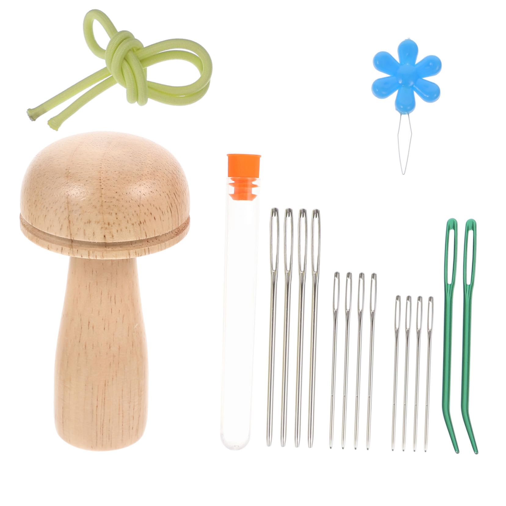 SHINEOFI 3sets Aghi Da Cucito Per Maglieria Kit Multi-funzione Per Lavoro Maglia Strumenti Per Cucire e Riparare Maglioni e Sciarpe Design Ergonomico Per Principianti e Esperti Colori Misti