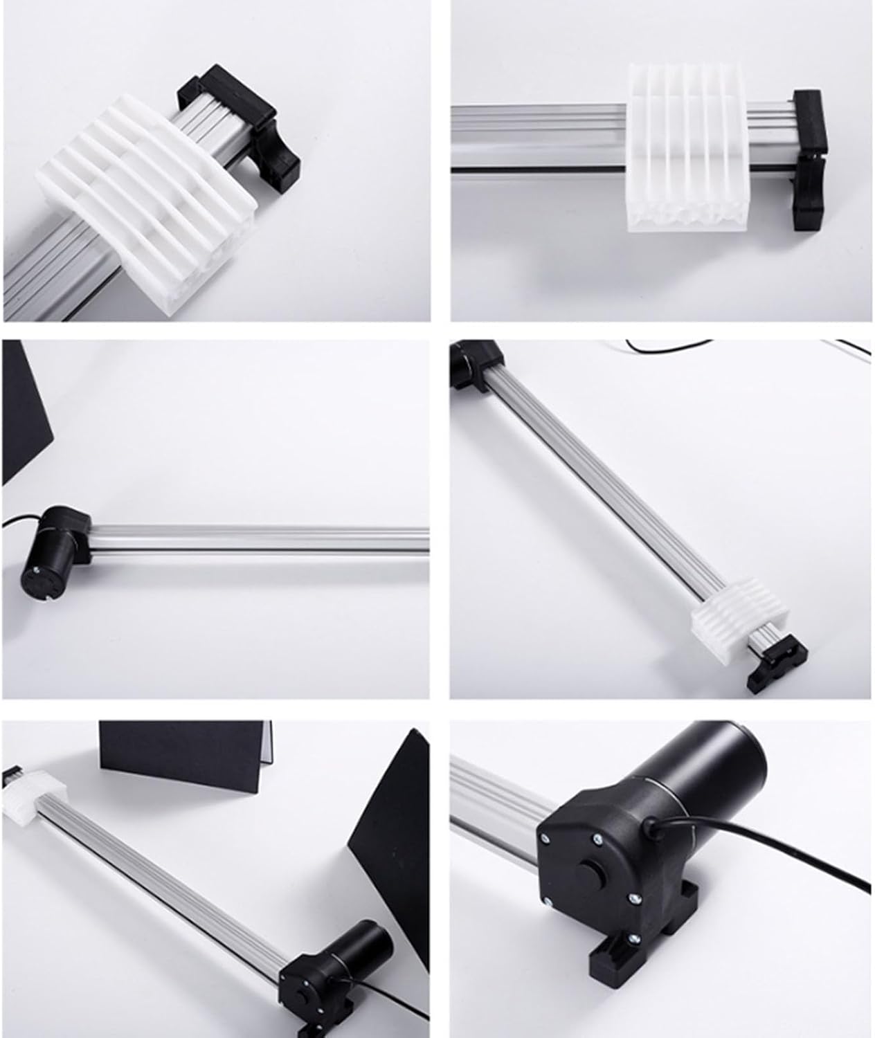 LiebeWH Linear Actuator Slide Block Replacement Part for Recliner Chair Desk Quiet Electric Slider Rail Push Rod Lift Mechanism