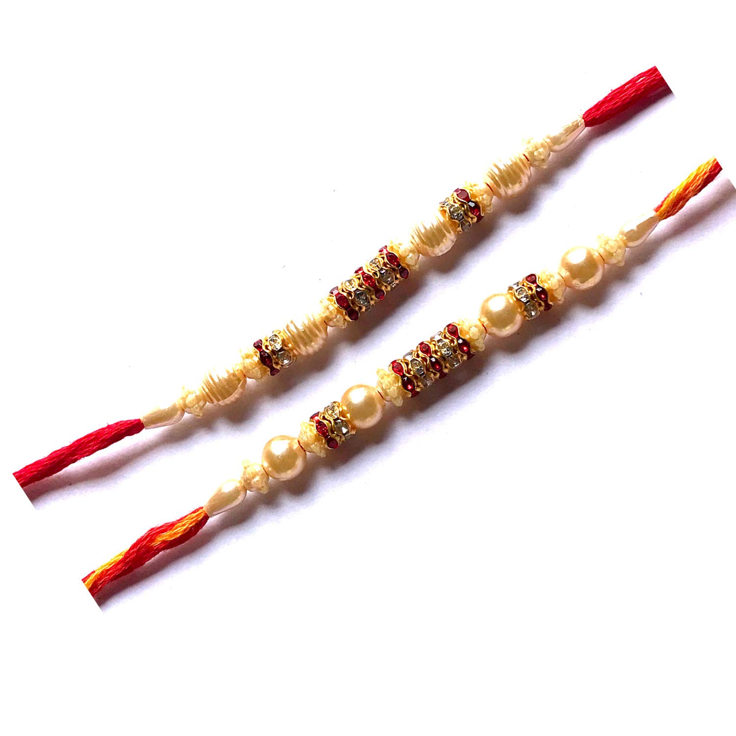 G&DSet Of 2 Rakhi Indian Rakhi Raksha bandhan Festival Rakhi Threads Rakhi Bracelets Rakhi for Brother Designer Rakhi for Brother