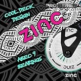 Zinc Nasty Stunt Scooter - Trick Scooter with Triple Clamp & ABEC 9 Bearings, 100mm PU Wheels, HIC Head Set & Aluminium Deck - Suitable for Ages 6+ - Image 7