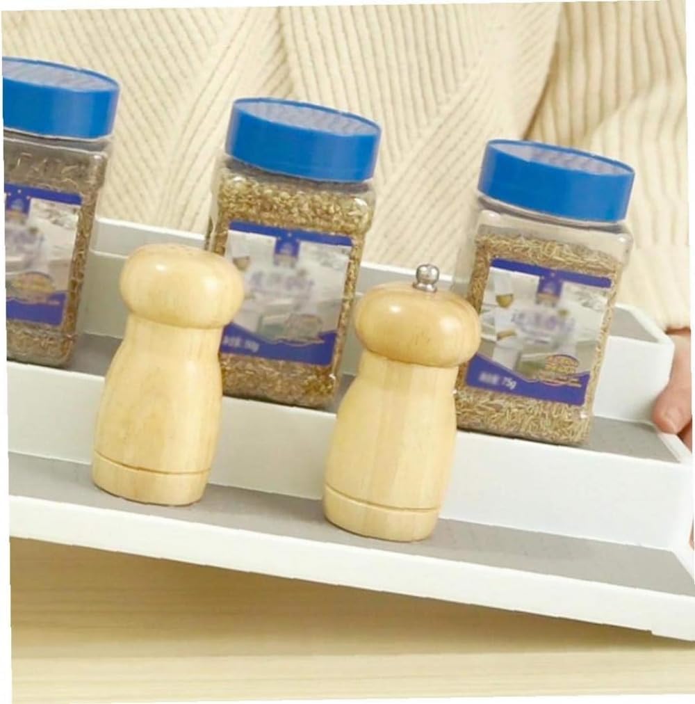 Seasoning Spice Rack 3 Tier Ladder Cabinet Kitchen Organizer Storage Cabinet Kitchen Tools