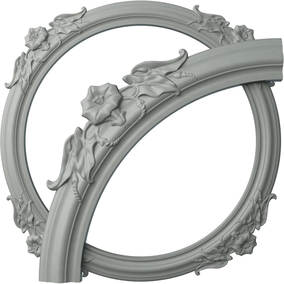 28 3/4"OD x 23 5/8"ID x 2 5/8"W x 7/8"P Flower Ceiling Ring Kit