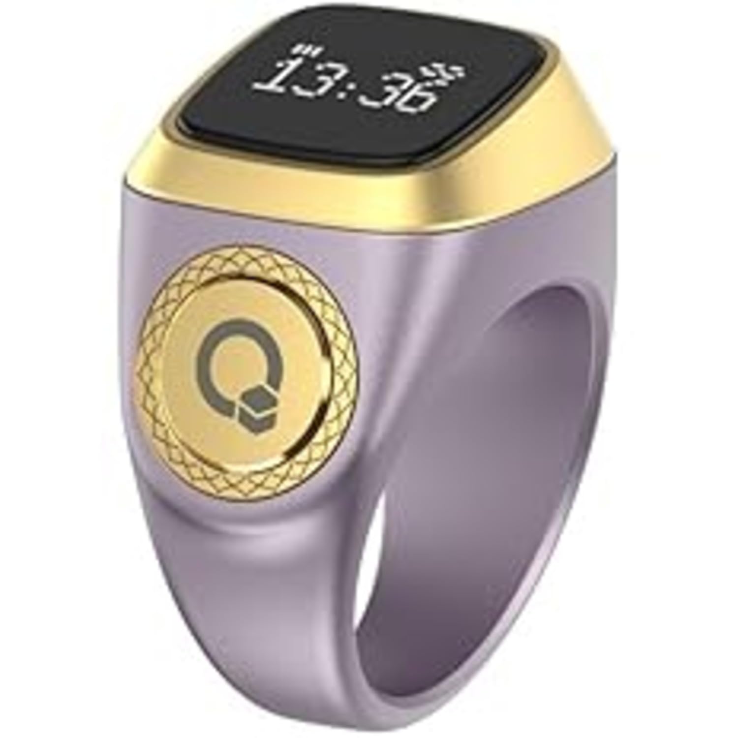 Tasbih Zikr Ring Muslim Prayer Timing Reminder OLED Display Tasbih Counter Smart Ring Wearable Technology