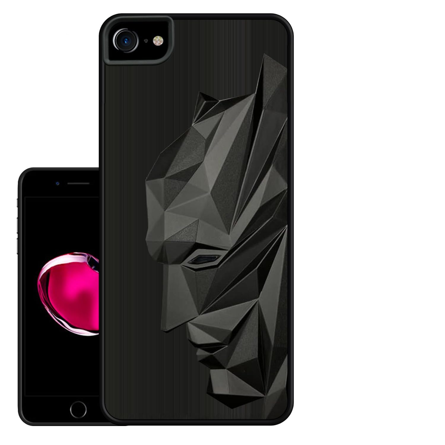 VIDO Exclusive Soft Back Case Cover for iPhone SE 2022 | iPhone SE 2020 | iPhone 7 | iPhone 8 (Shock Proof |360 Degree Complete Protection)