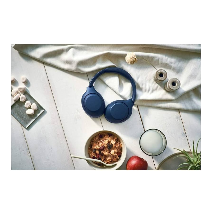 SONY WH-XB900N ネイビー Sony WH-XB900N/L Wireless Noise Cancelling Extra Bass