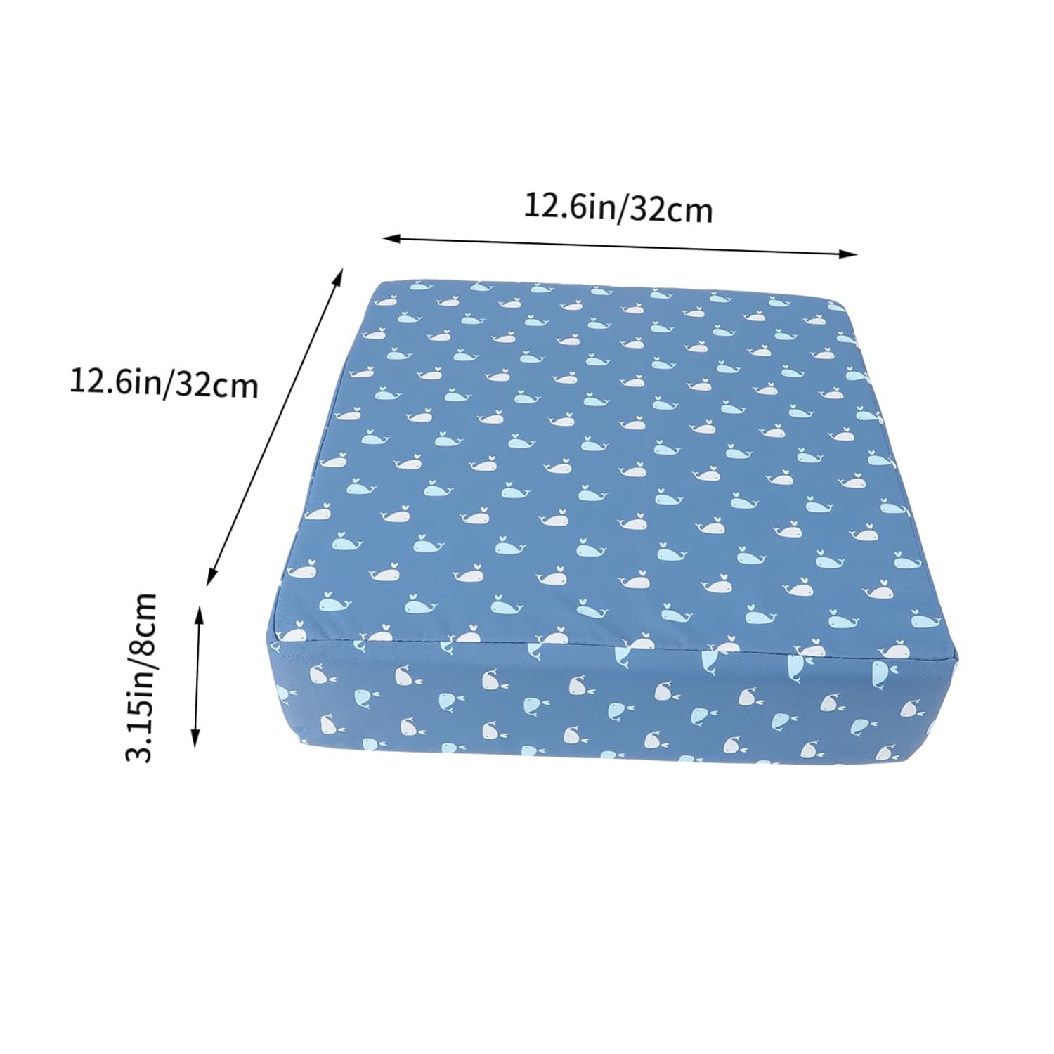 1pc Lovely Boys and Girls Seat Cushion Booster Seat for Dining Soft Sponge Safe Non-Slip Boys and Girls-Friendly