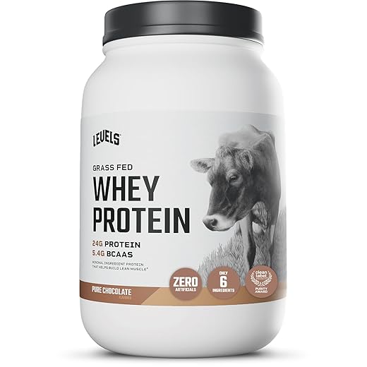 Levels Grass Fed Whey Protein - Pure Chocolate