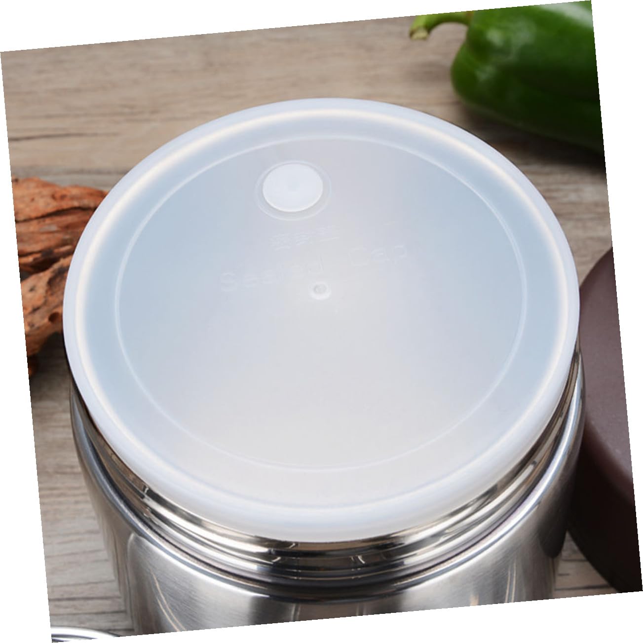 Didiseaon Contenitore Pranzo Doppio Strato in Acciaio Inox 1,8l Termico