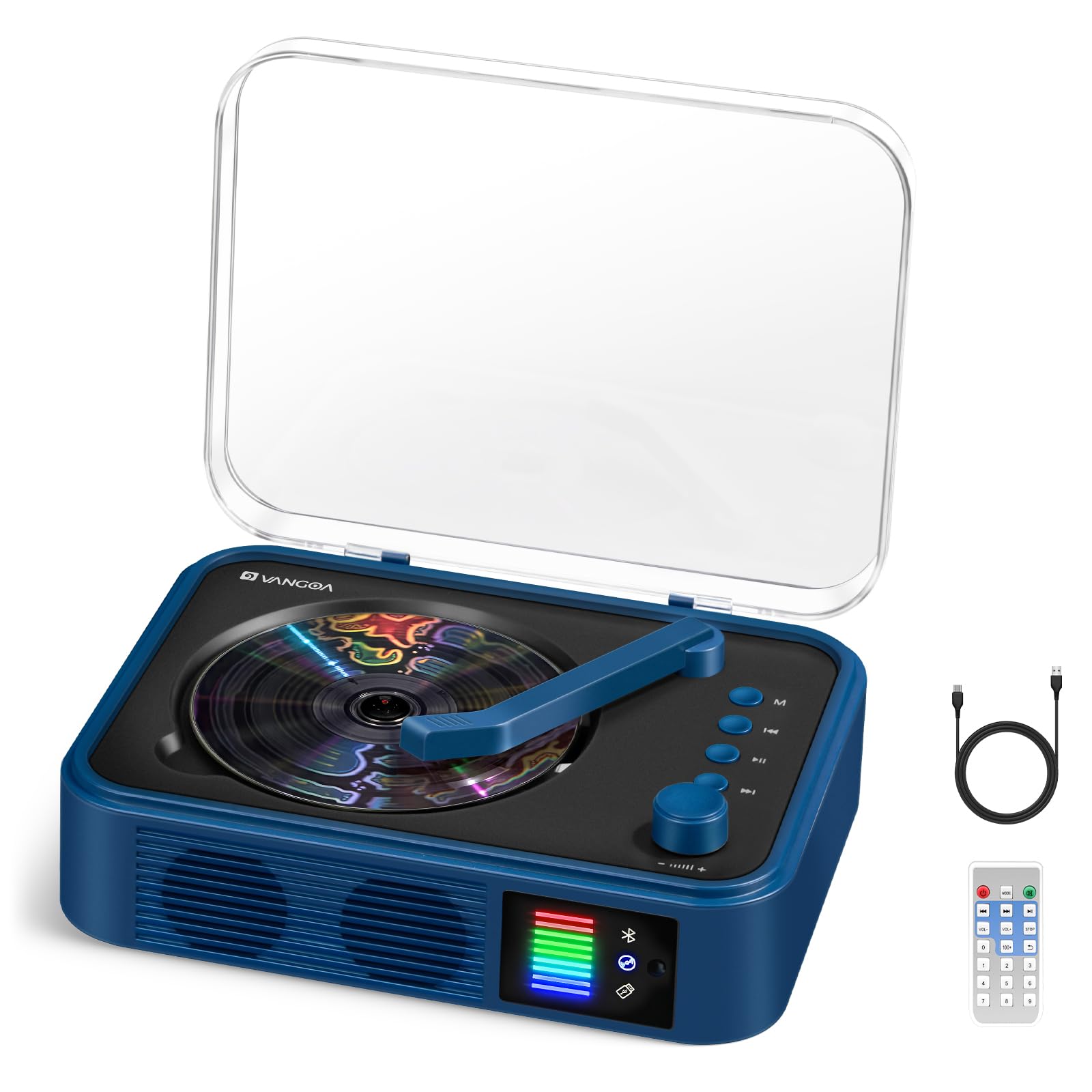 Amazon.com: Vangoa Portable CD Player (Home Edition) Wireless
