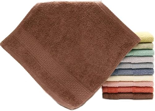 Miniatura 4 de Paquete de 12 toallas faciales, paño suave multicolor de 13.8 x 13.8 in (1)