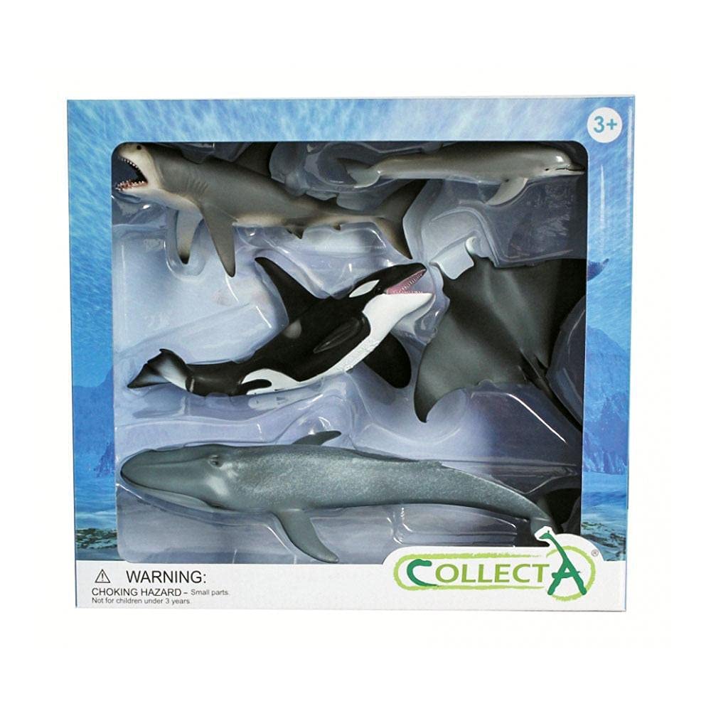 Collecta Set da gioco con animali da fattoria deluxe, 9 pezzi