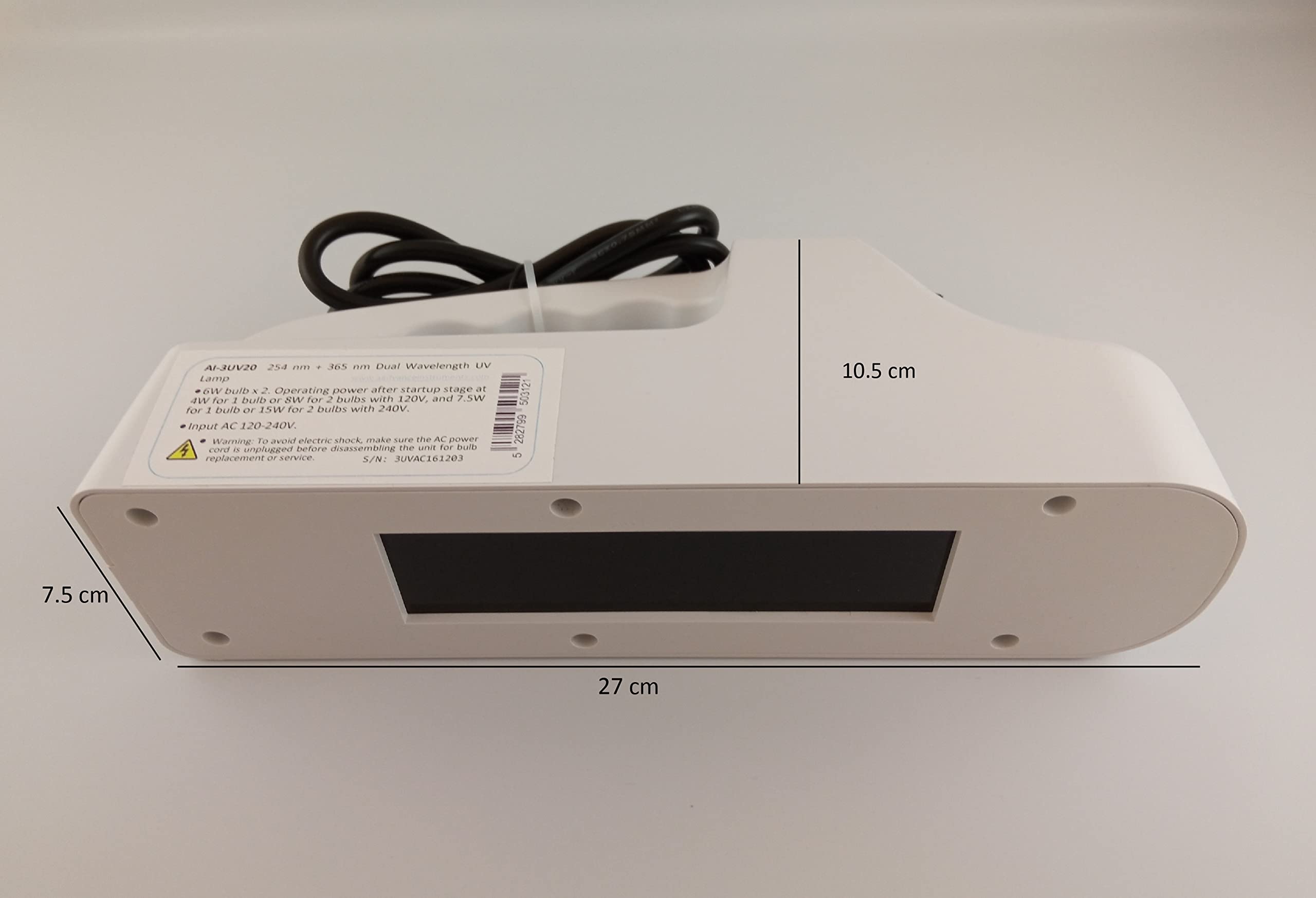 AAdvance AI-3UV20 UV Lamp - Dual Wavelength -6