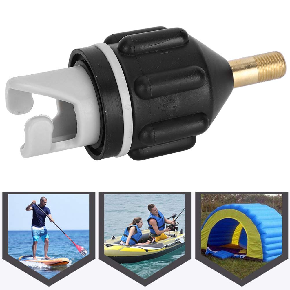 Adapter zaworu pompy powietrza konwerter pompy powietrza adapter zaworu akcesoria do pontonu