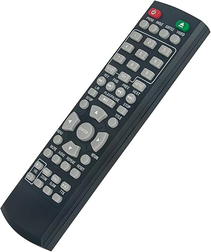 Miniatura 2 de LR03 XL-6046 Reemplazo de control remoto apto para reproductor de DVD Onn 100008761 100093892 ONA18DP001 ONA19DP005 100008761OA