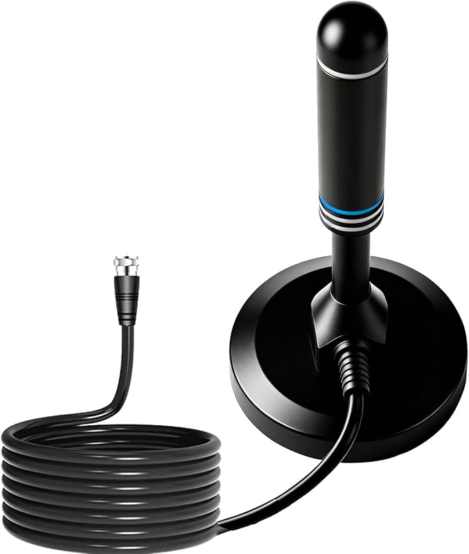 Antena de TV digital HD,antena con recepción de largo alcance, antena de TV digital OTA con 9.89FT,compatible con 4K, 1080P y 118Miles Todos los televisores inteligentes/antiguos