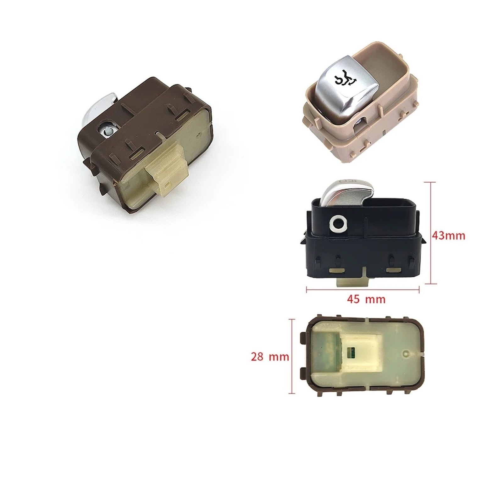 Pulsante Bagagliaio Mercedes Classe E, S, C, GLC - Ricambio 2229050409 - Foto 9