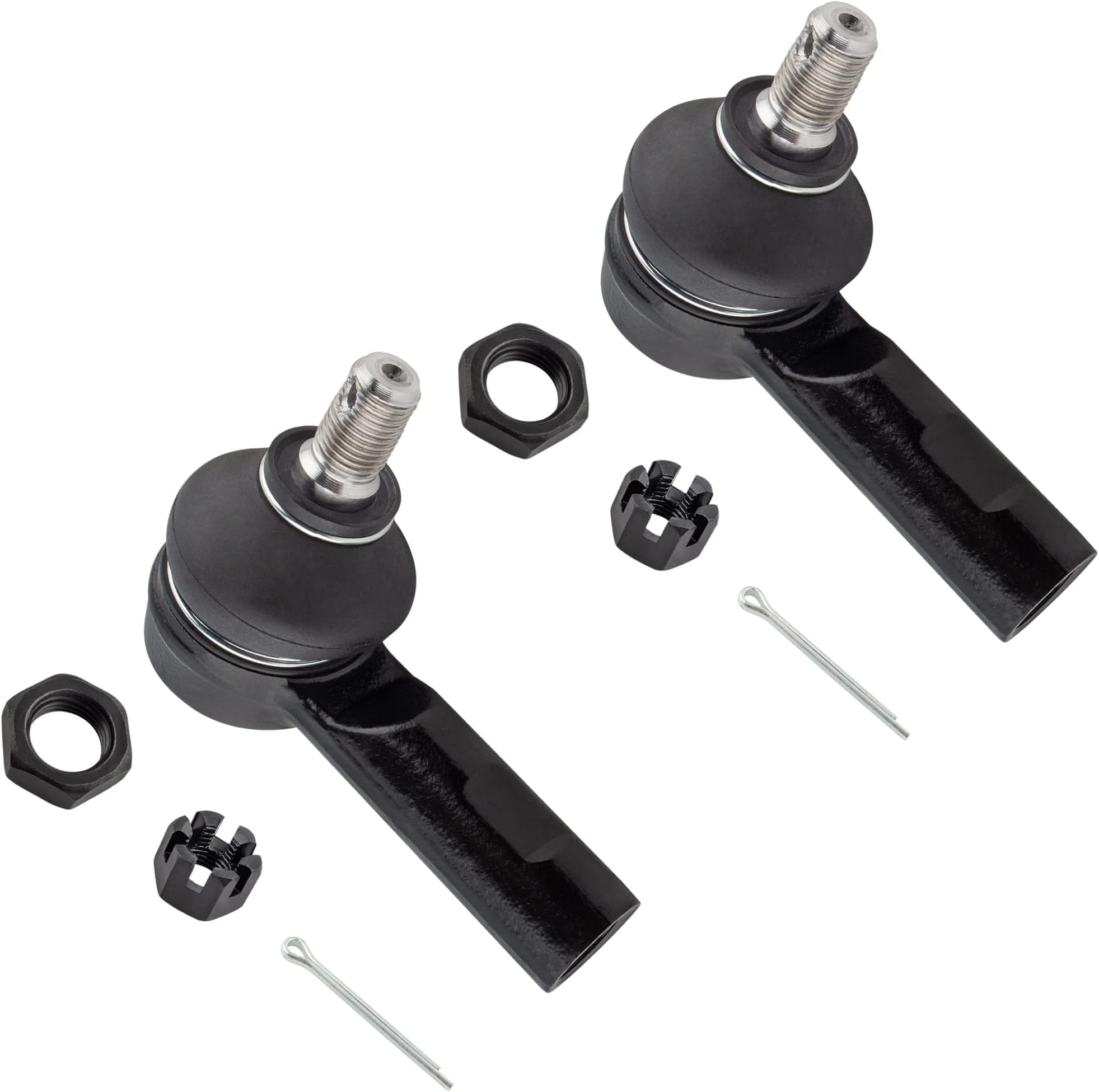 BOXI 2pcs Front Outer Tie Rod Ends Fit for Toyota Tacoma 1995 1996 1997 1998 1999 2000 2001 2002 2003 2004 (2WD/RWD ONLY - Excludes Pre-Runner) | ES80309