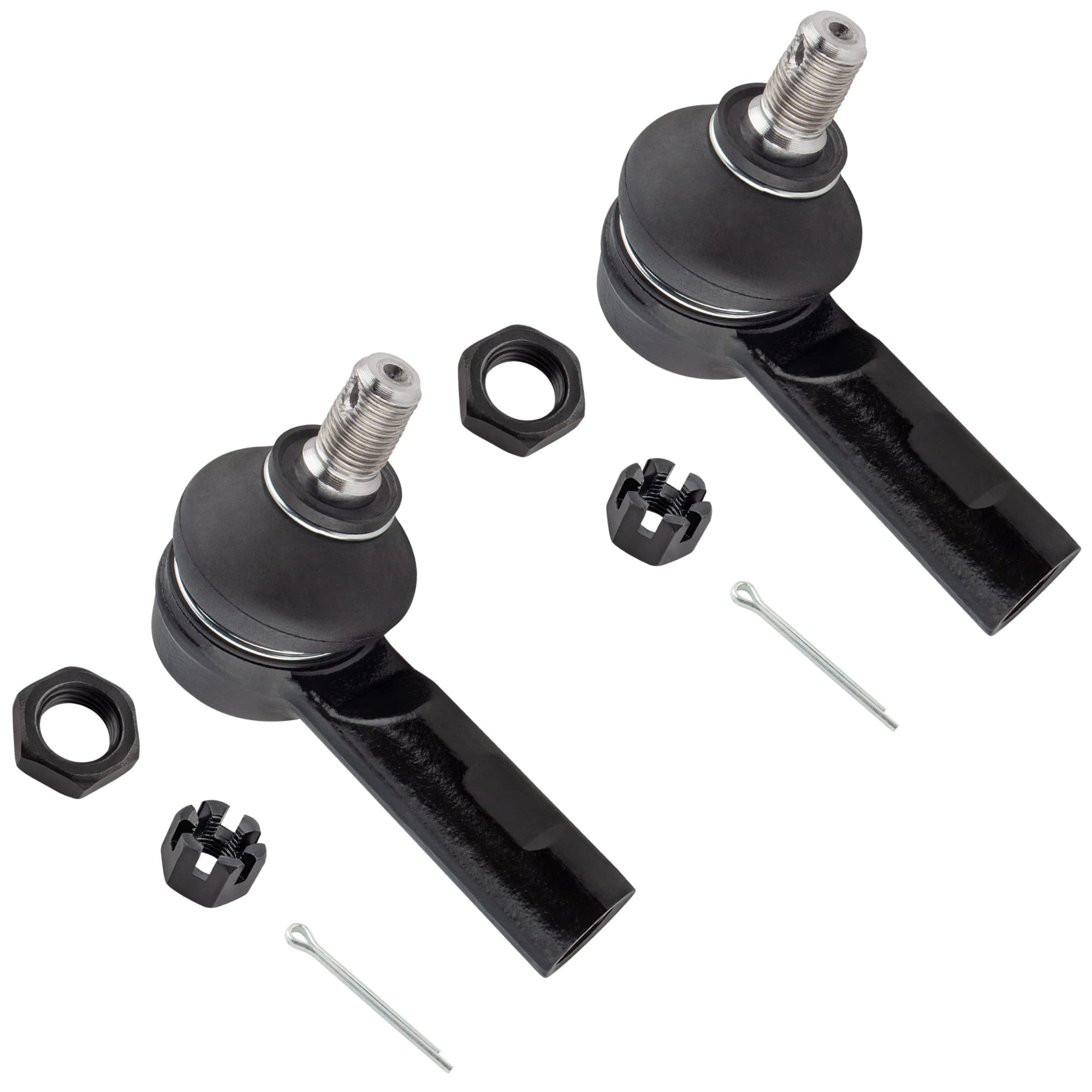 BOXI 2pcs Front Outer Tie Rod Ends Fit for Toyota Tacoma 1995 1996 1997 1998 1999 2000 2001 2002 2003 2004 (2WD/RWD ONLY - Excludes Pre-Runner) | ES80309