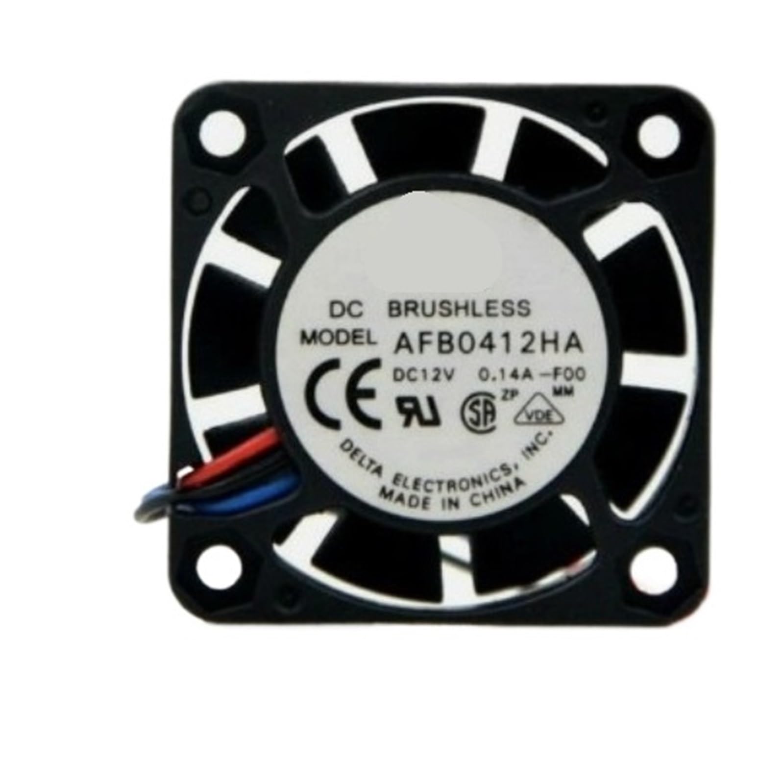 Ventilateur de refroidissement silencieux 12V 4cm à double roulement à billes AFB0412HA
