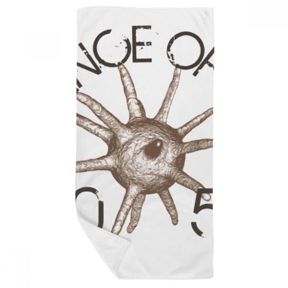 Serviette de bain science lignée cellulaire serviette de toilette douce