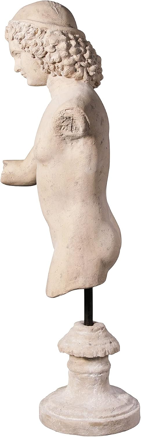 Limited Stock Design Toscano NE30707 Torso of Hermes Life-Size Sculpture,ancient ivory Up To 50% OFF Design Toscano NE30707 Torso of Hermes Life-Size Sculpture,ancient ivory