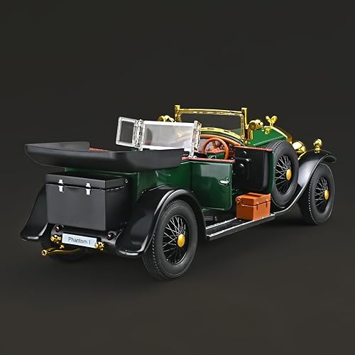 Miniatura 8 de Kits de modelos de autos para adultos y niños 124, autos moldeados a troquel de Phantom Generation Vintage Car Collectibles, autos de metal fundido