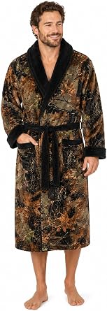 TrailCrest by Treel Camo Polar Fleece Bathrobes
